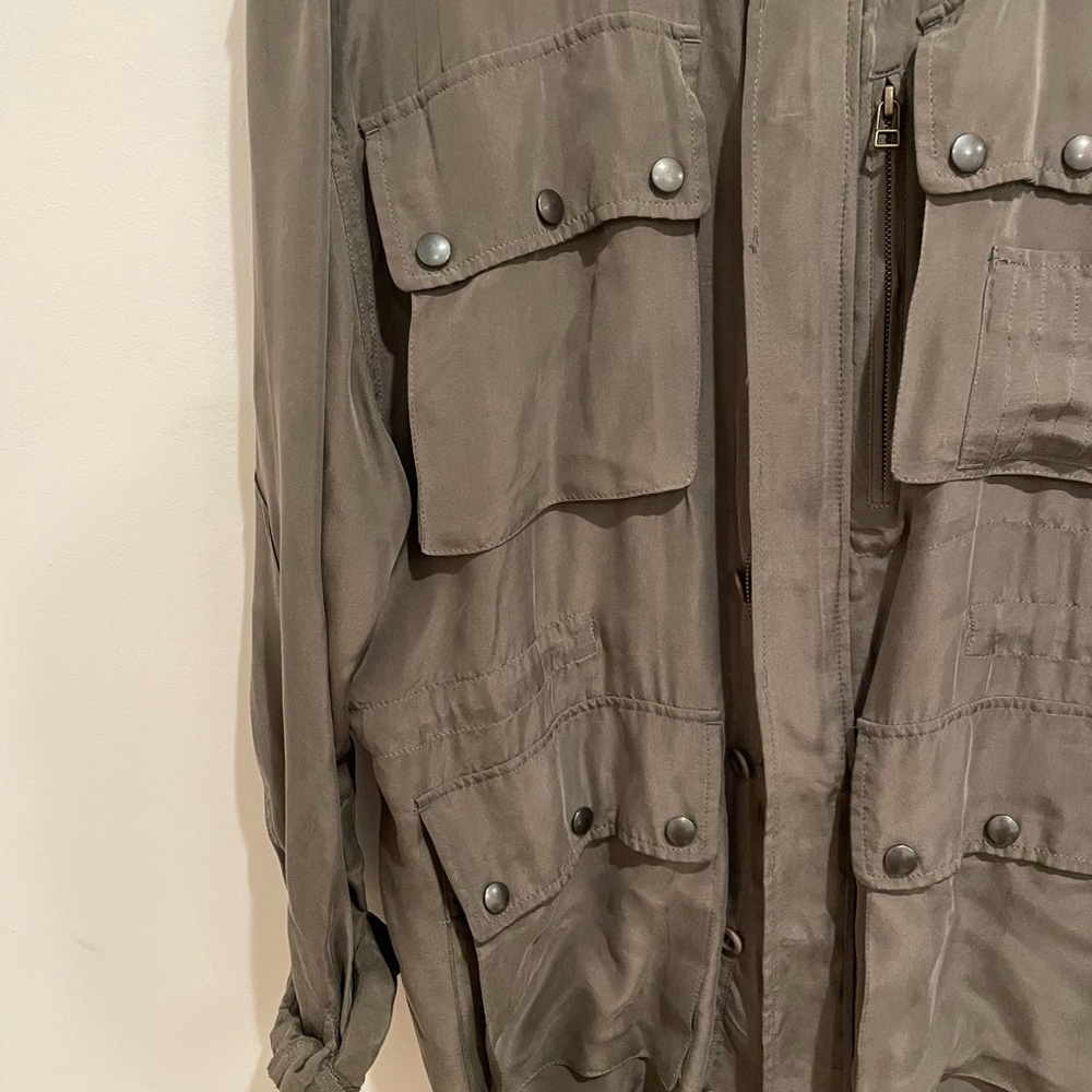 Faith Connexion Olive Military Jacket - Picture 3 of 10